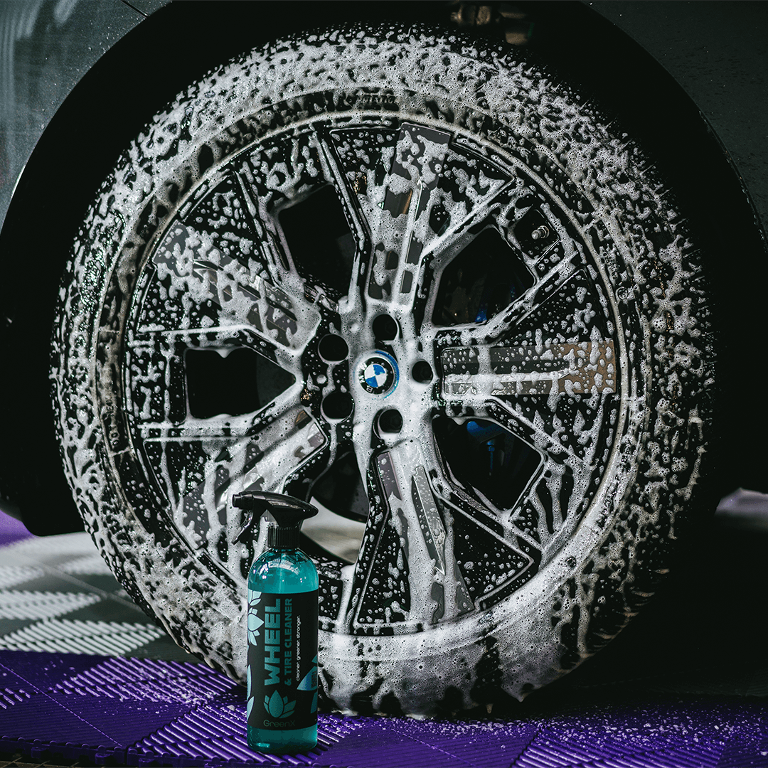 נוזל לניקוי גלקלים וצמיגים GreenX Wheel & Tire Cleaner