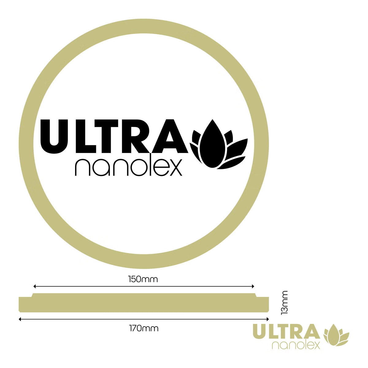 סט 3 יח' - פד פוליש גס למכונת פוליש Nanolex Ultra Cut Pad
