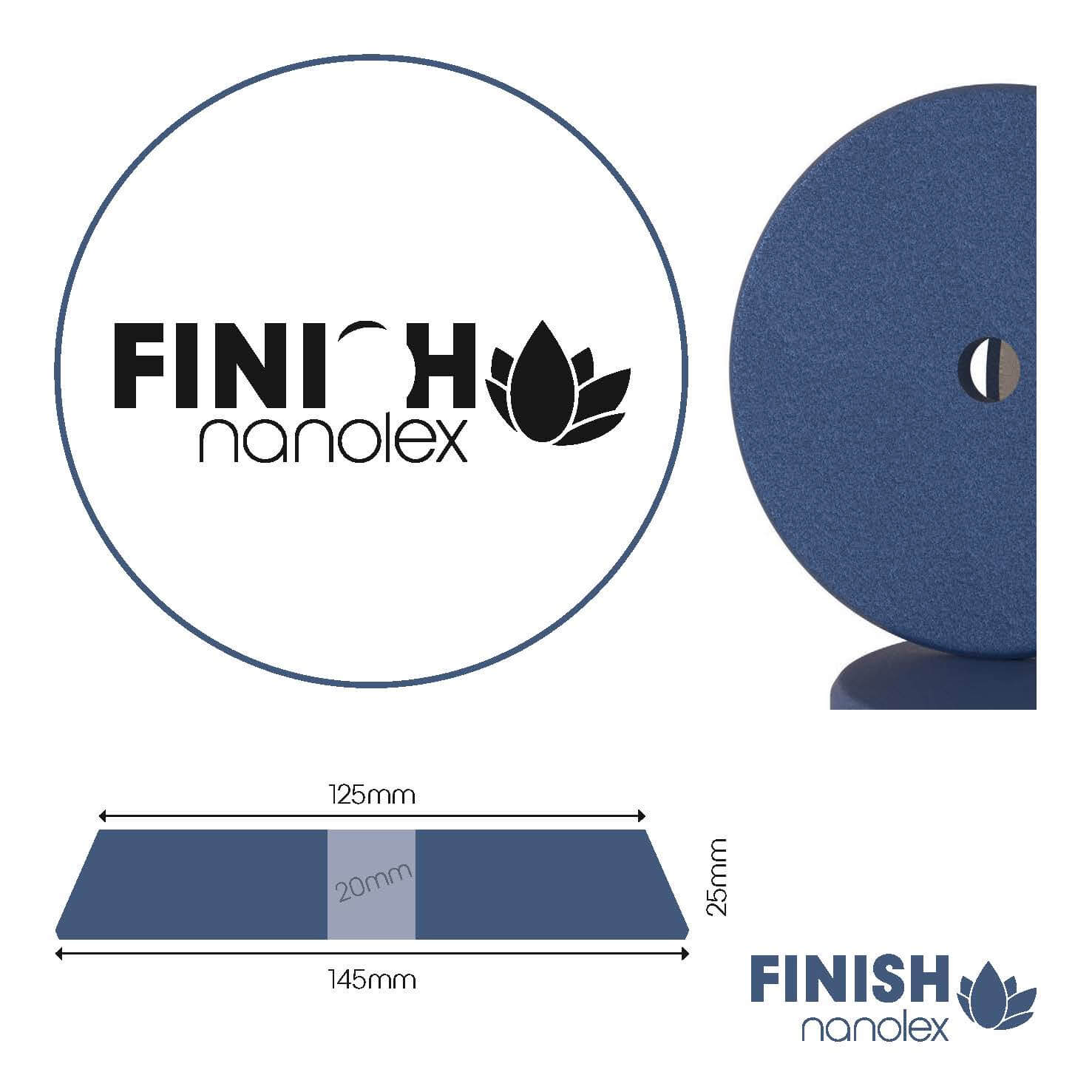 פד לפוליש עדין למכונת פוליש Nanolex Polishing Pad - Finish