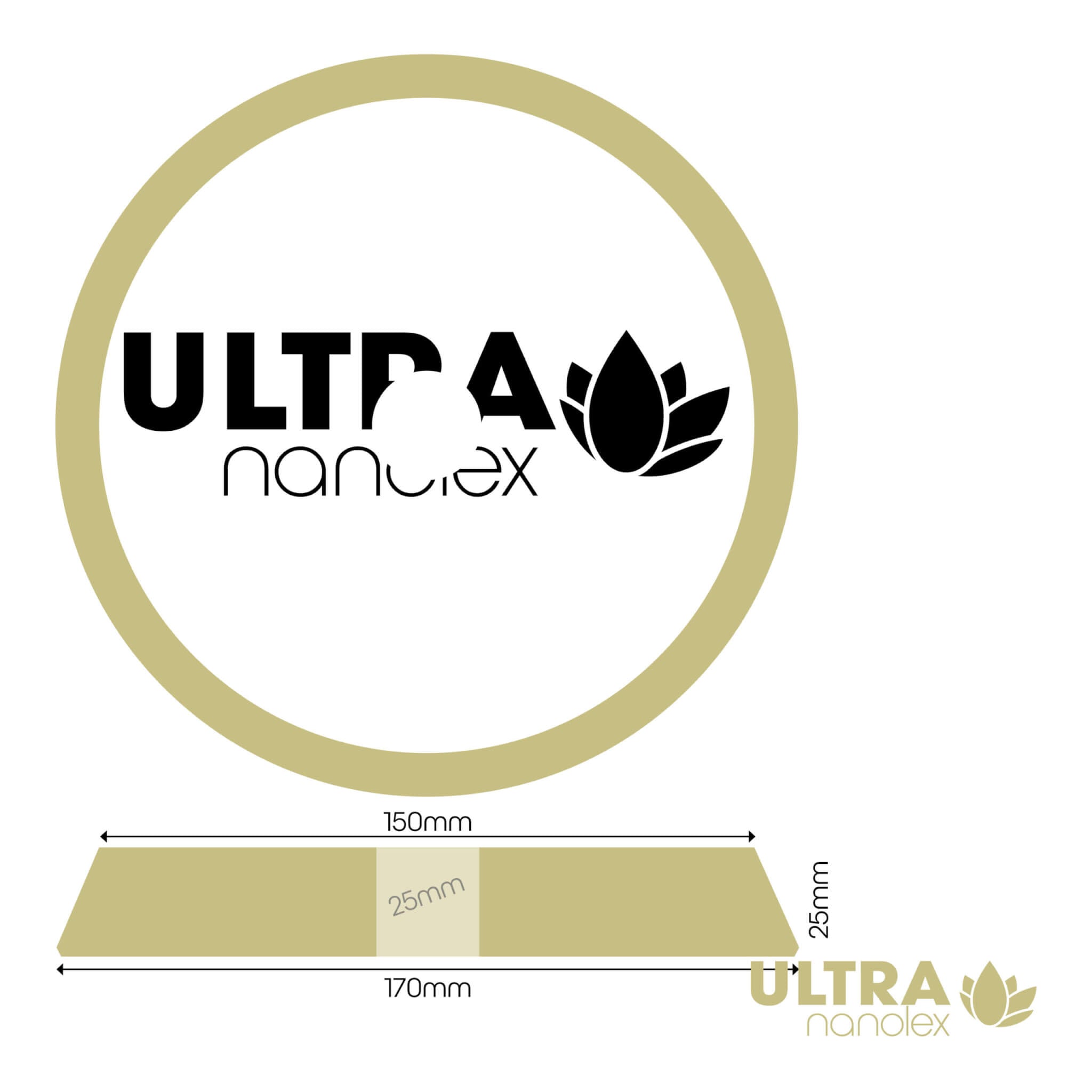 פד פוליש - חיתוך Ultra למכונת פוליש Nanolex Ultra Polishing Pad