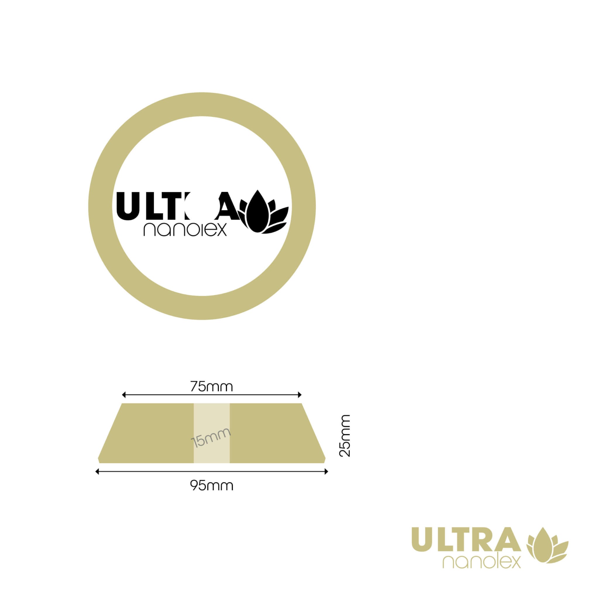 פד פוליש - חיתוך Ultra למכונת פוליש Nanolex Ultra Polishing Pad