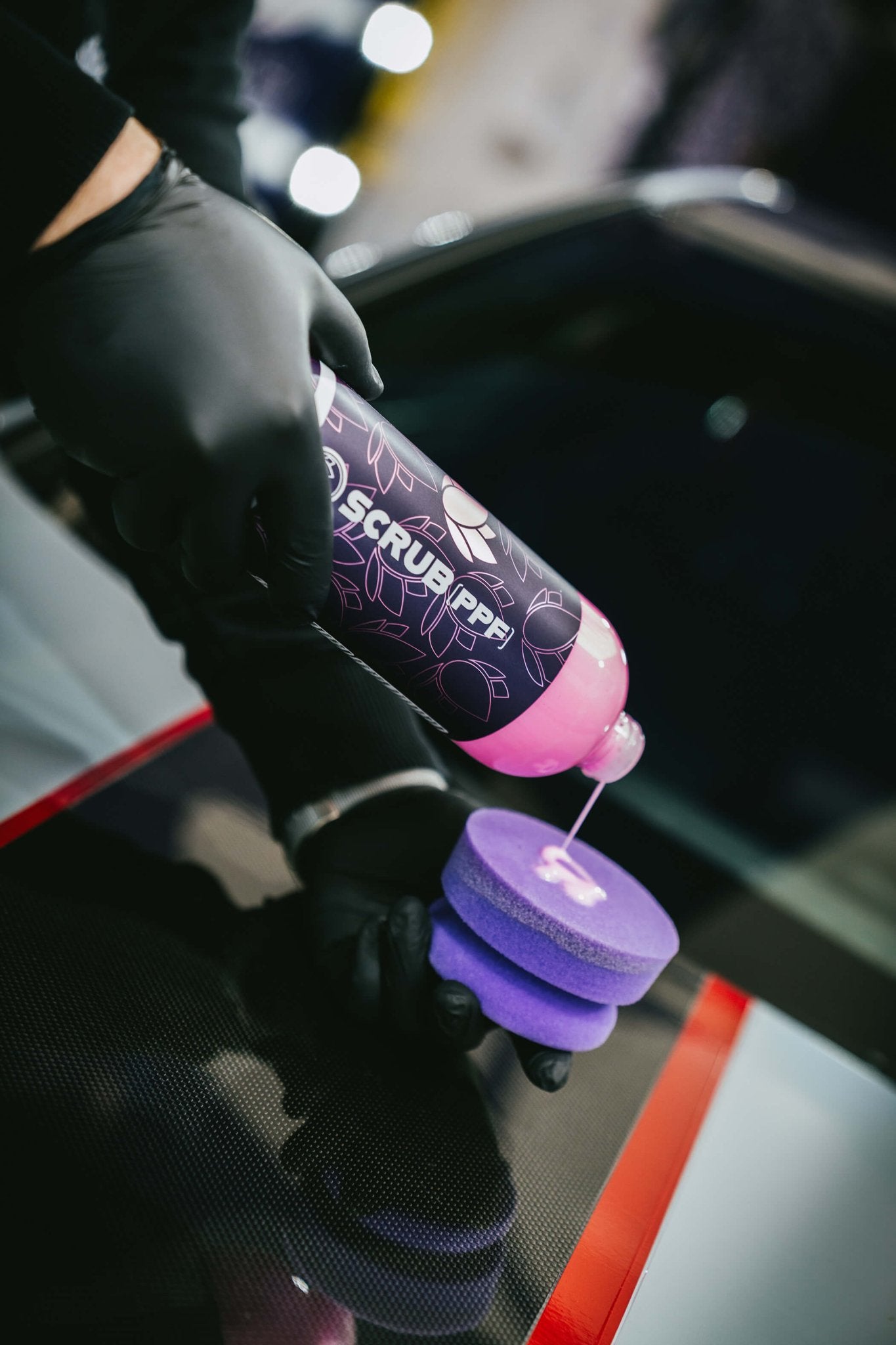 נוזל ניקוי מיוחד ללא פוליש Nanolex Scrub (PPF & Wraps)