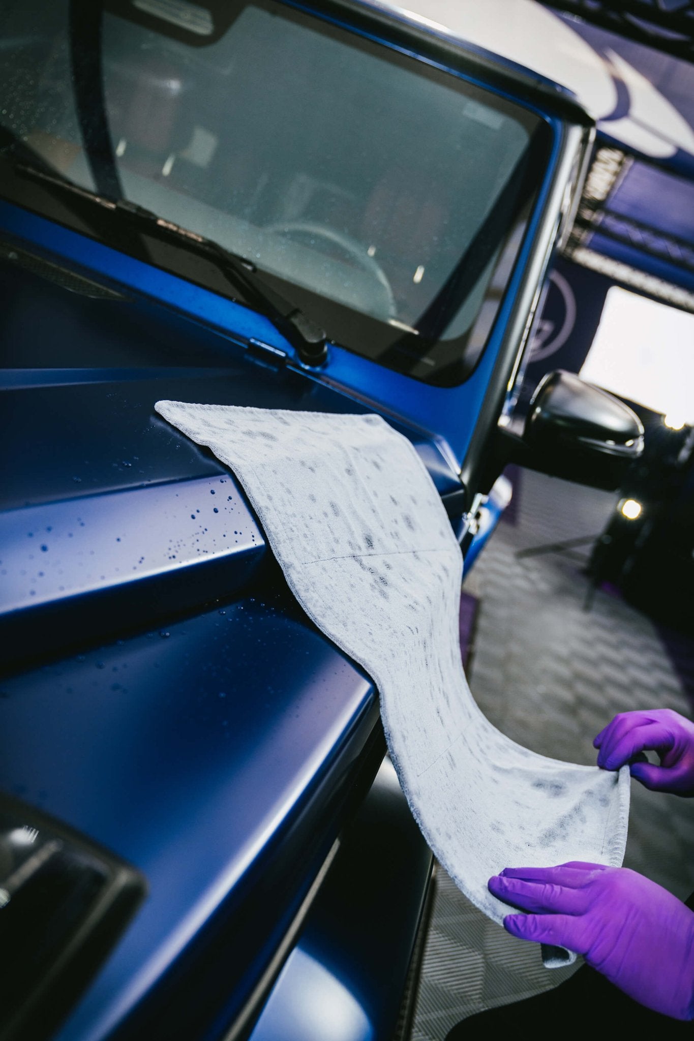 ספריי דיטיילר לרכב בצבע מט Nanolex Final finish Matte