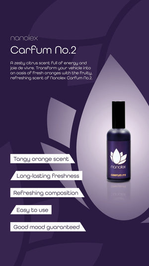 מבשם ריחות לרכב Nanolex Carfum No.2