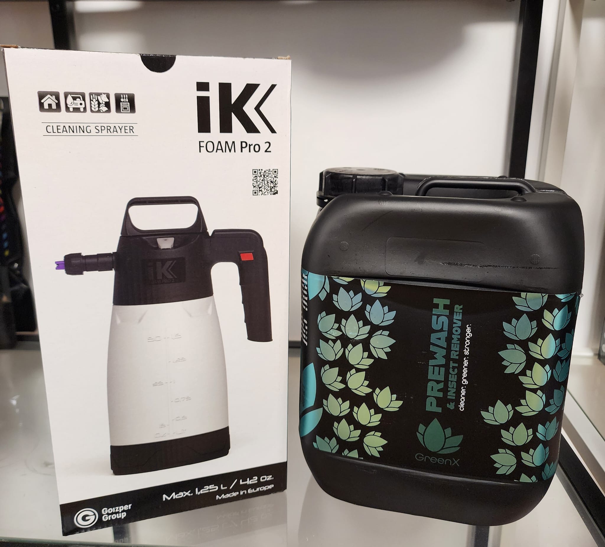 שמפו מקציף קדם שטיפה לרכב Greenx Prewash & Insect Remover