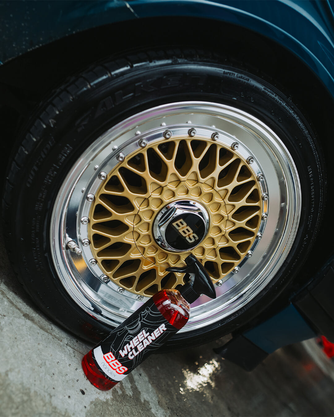 נוזל לניקוי ג'אנטים ומסיר מזהמי מתכת BBS x Nanolex Wheel Cleaner & Iron Remover