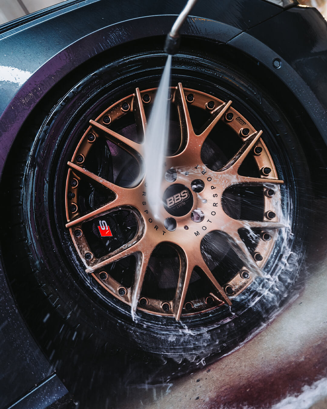 נוזל לניקוי ג'אנטים ומסיר מזהמי מתכת BBS x Nanolex Wheel Cleaner & Iron Remover