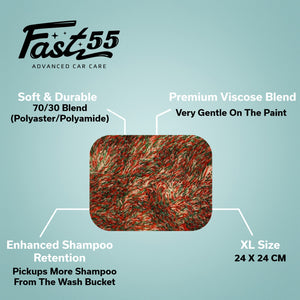 פד שטיפה לרכב Fast55 ProWash SilkPad XL