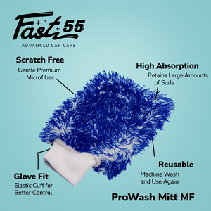 כפפת שטיפה איכותית לרכב Fast55 Pro Wash Mitt