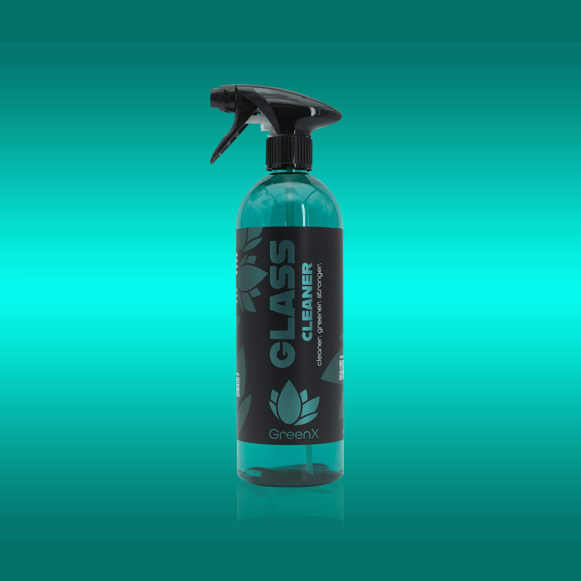 נוזל לניקוי חלונות לרכב GreenX Glass