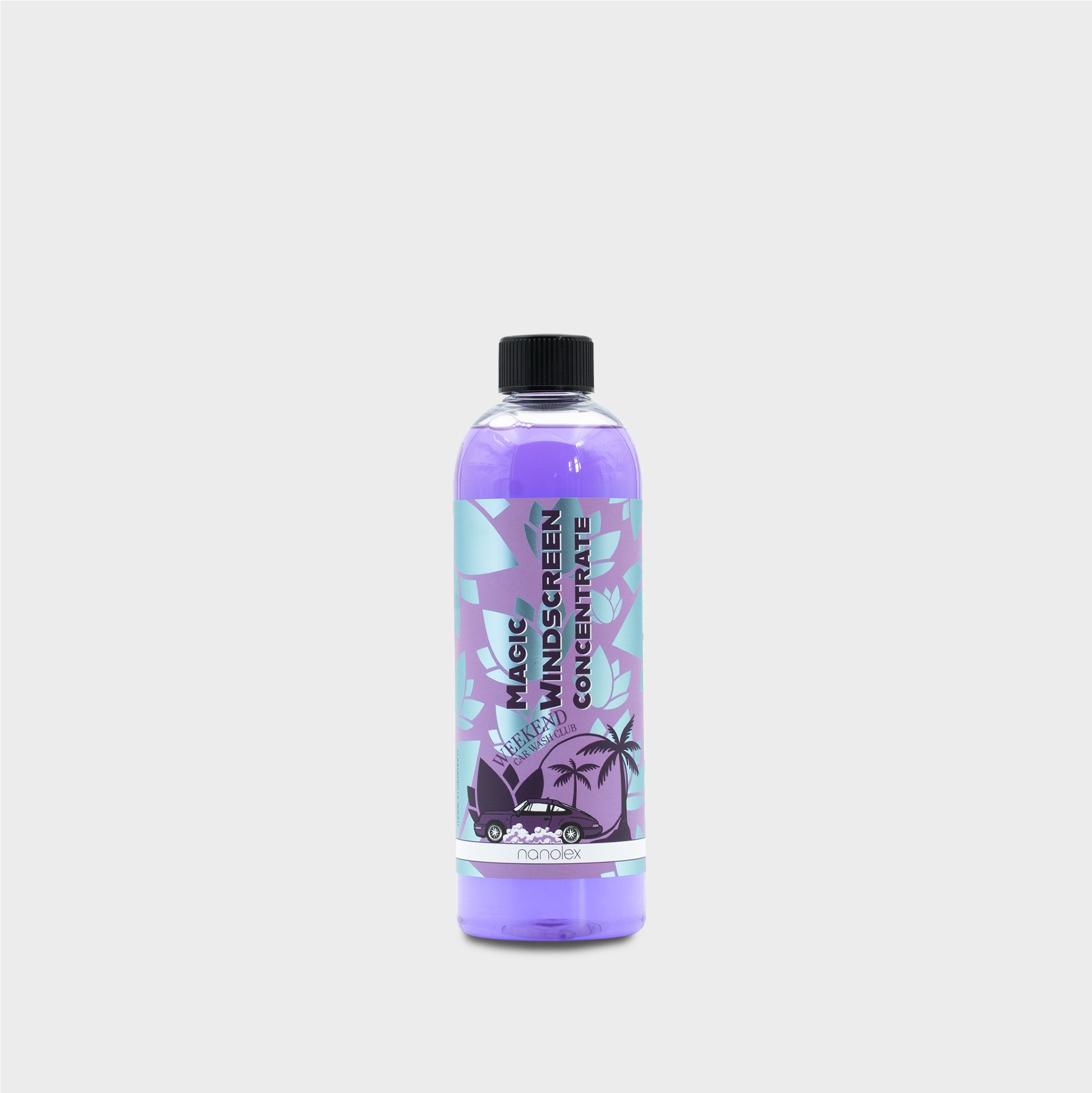 נוזל שמשות מרוכז עם אפק הידרופובי Nanolex WCEC Windows Screen Cleaner Concentrate