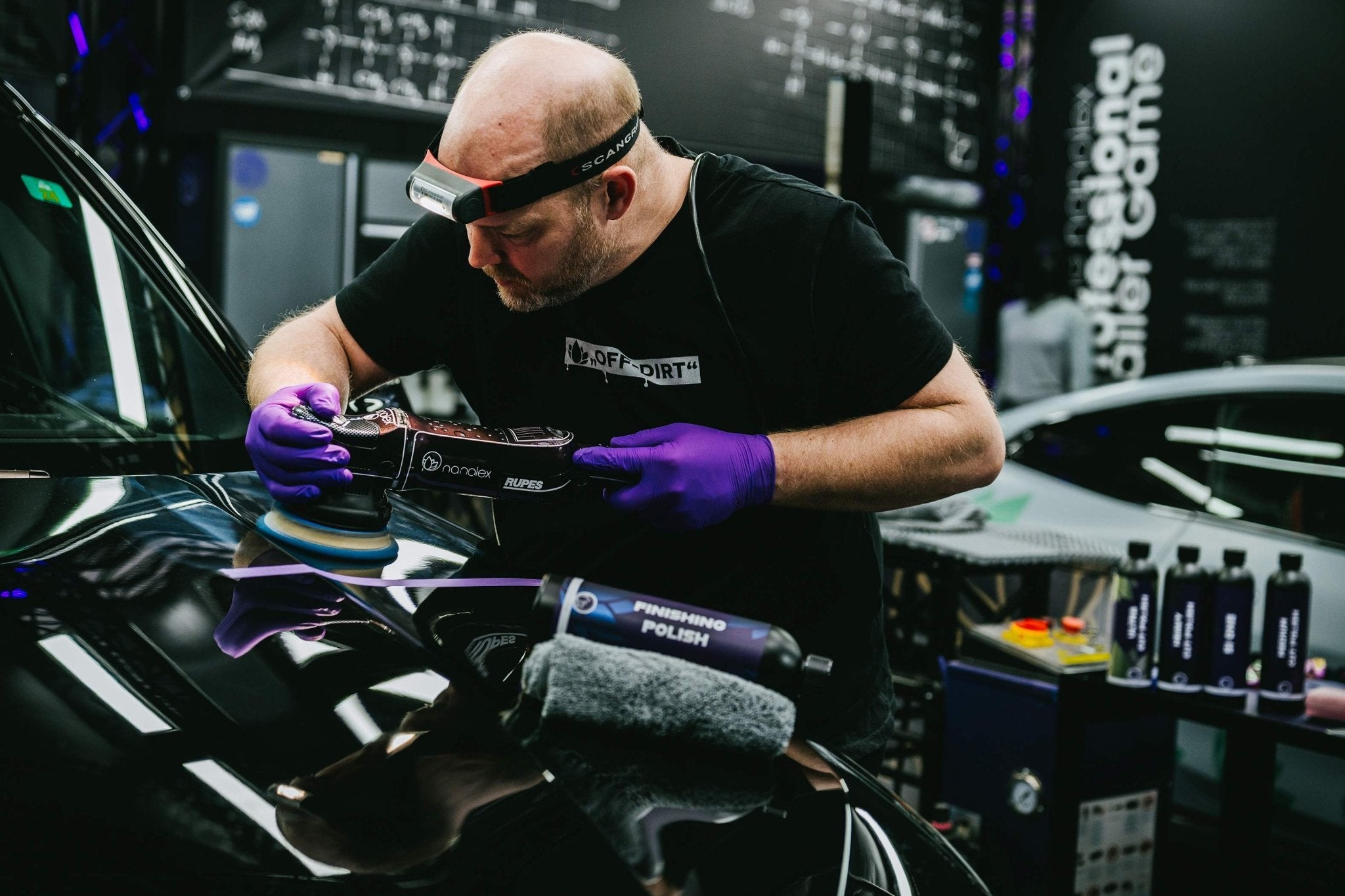 פוליש עדין לרכב Nanolex Finishing Polish