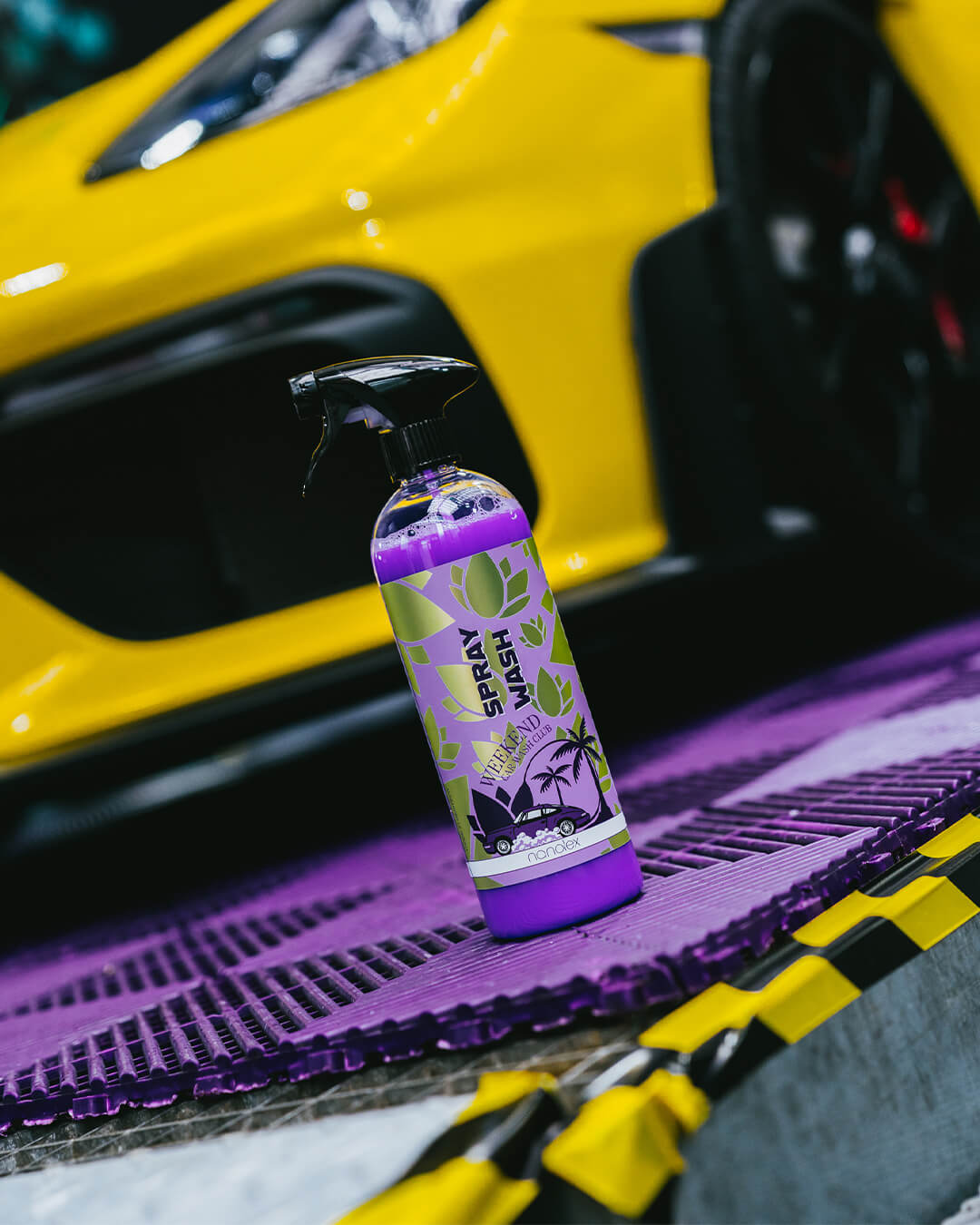 נוזל שטיפה ללא מים Nanolex spray wash