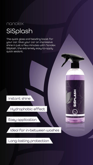 אוטם צבע קרמי לרכב Nanolex Sisplash