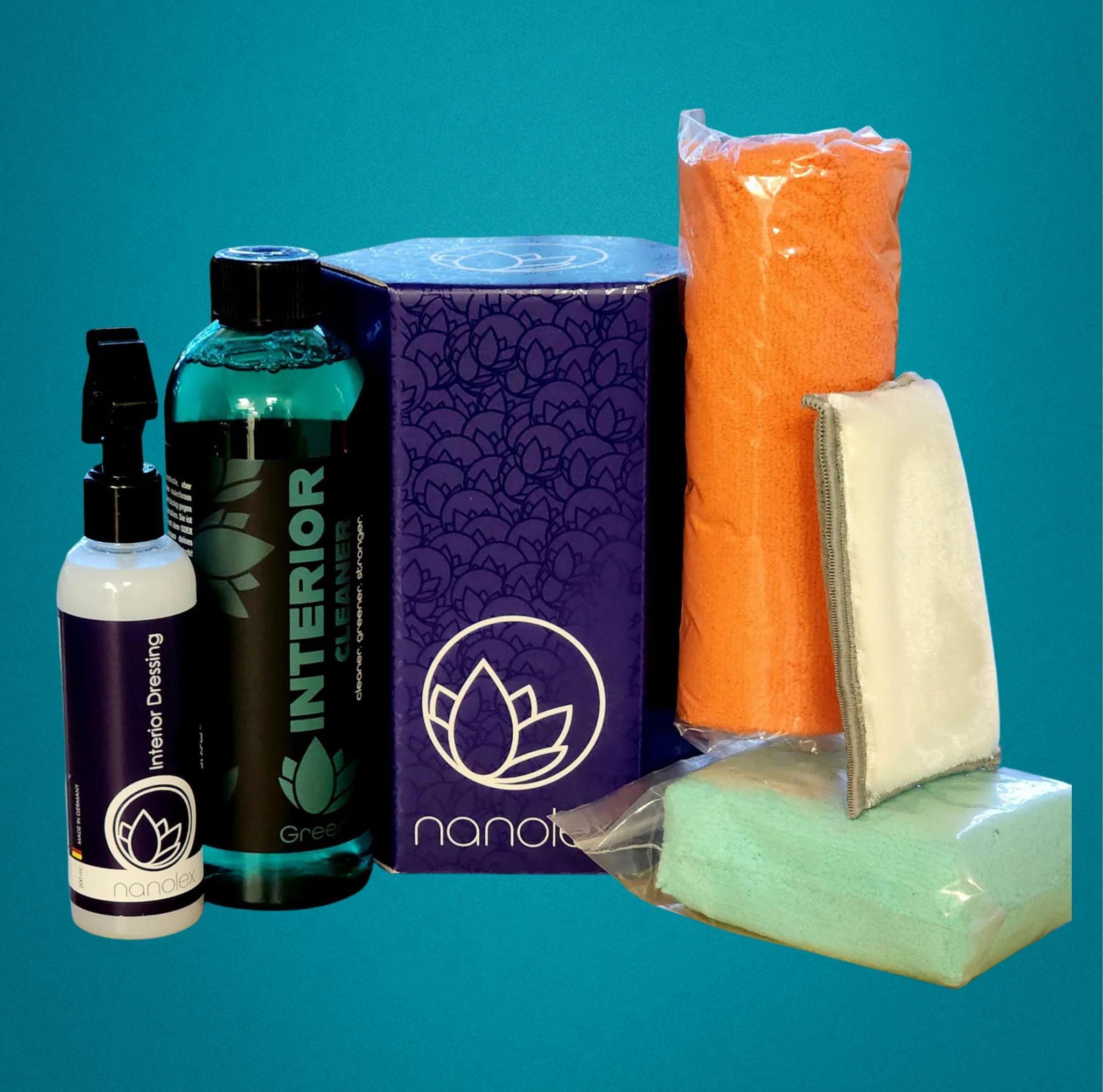 ערכה לניקוי פנים הרכב Nanolex Interior Set