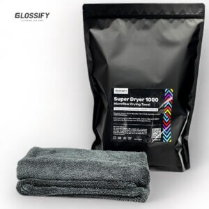 מגבת מיקרופייבר לייבוש הרכב Glossify Super Dryer 1000