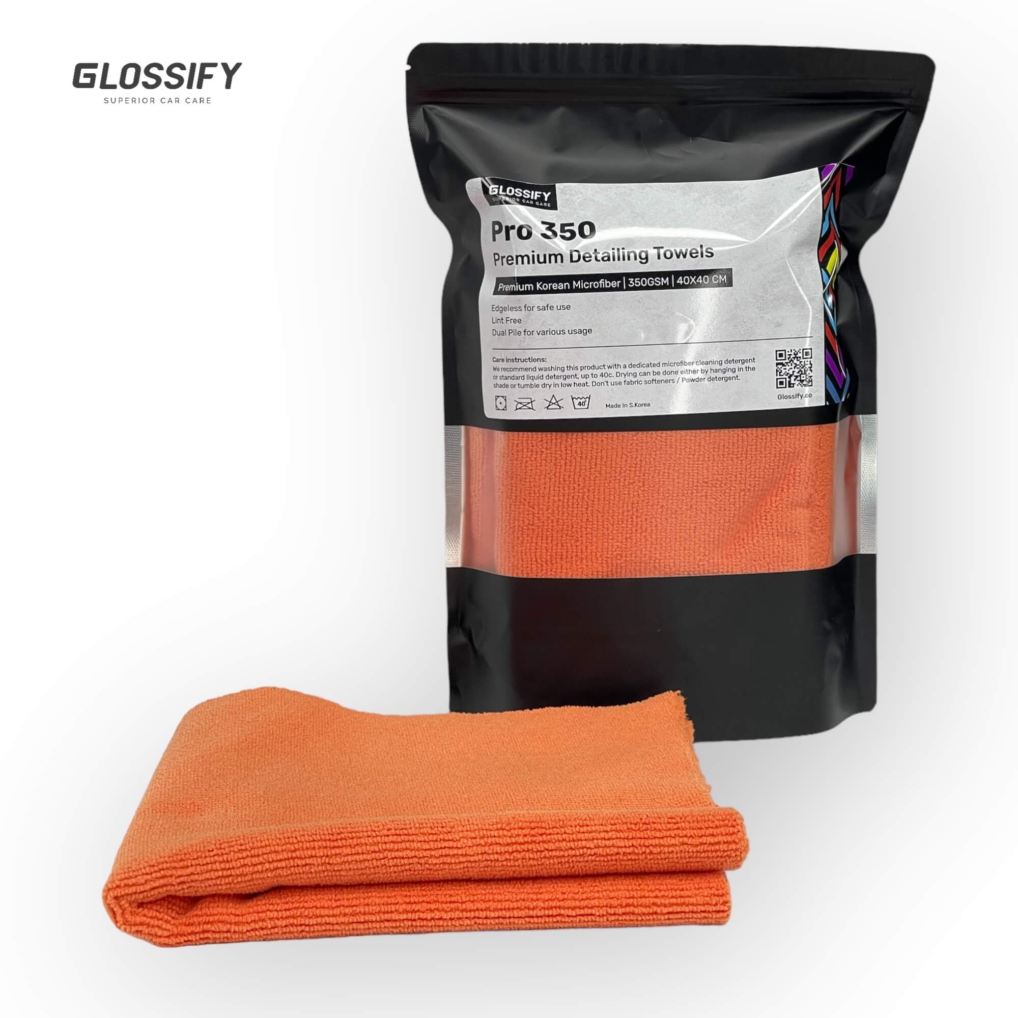 מטלית מיקרופייבר GLOSSIFY PRO 350